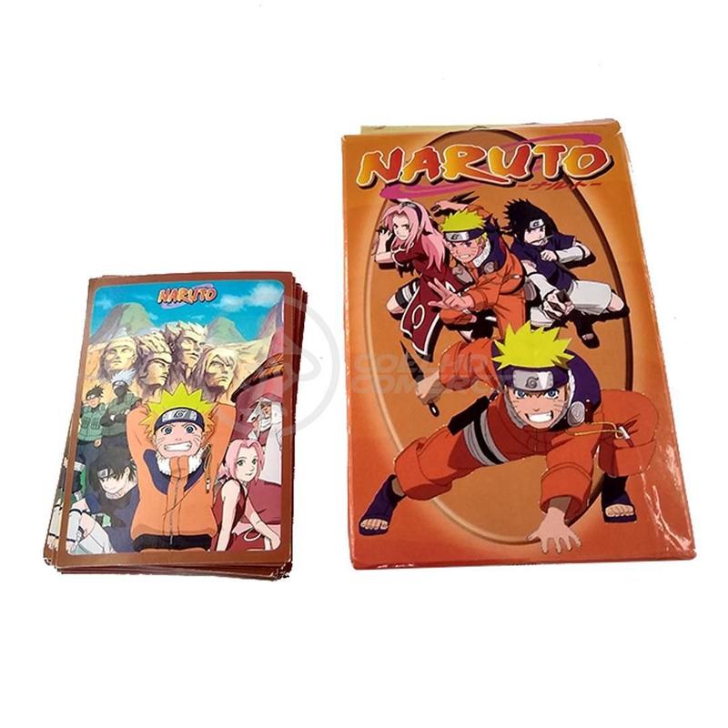 Cartas Batalha Jogo Combate Ninja Naruto Shippuden 50 Cards